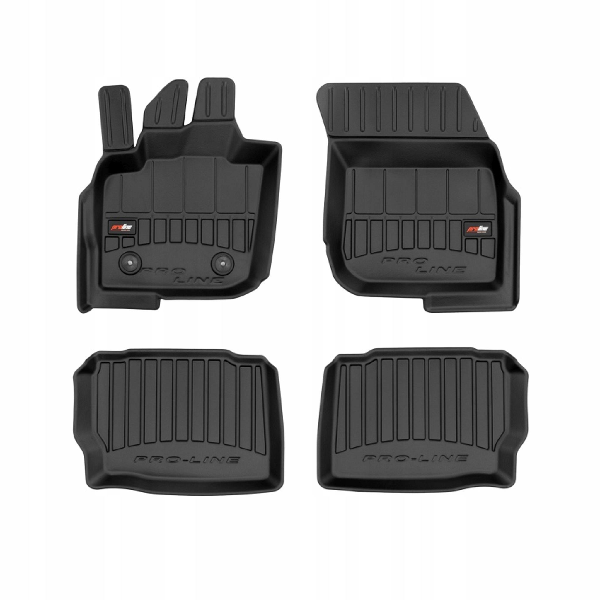 DYWANIKI GUMOWE KORYTKOWE F 3D FORD MOND