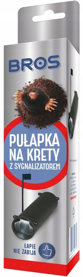 BROS Pułapka na KRETY z Sygnalizatorem