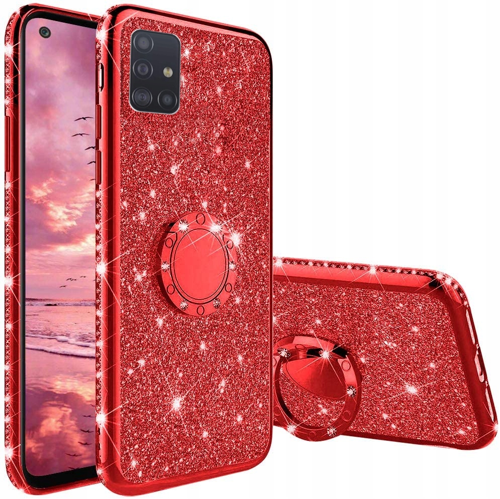Etui Samsung Galaxy A51 4G,brokatowe,błyszczK2934