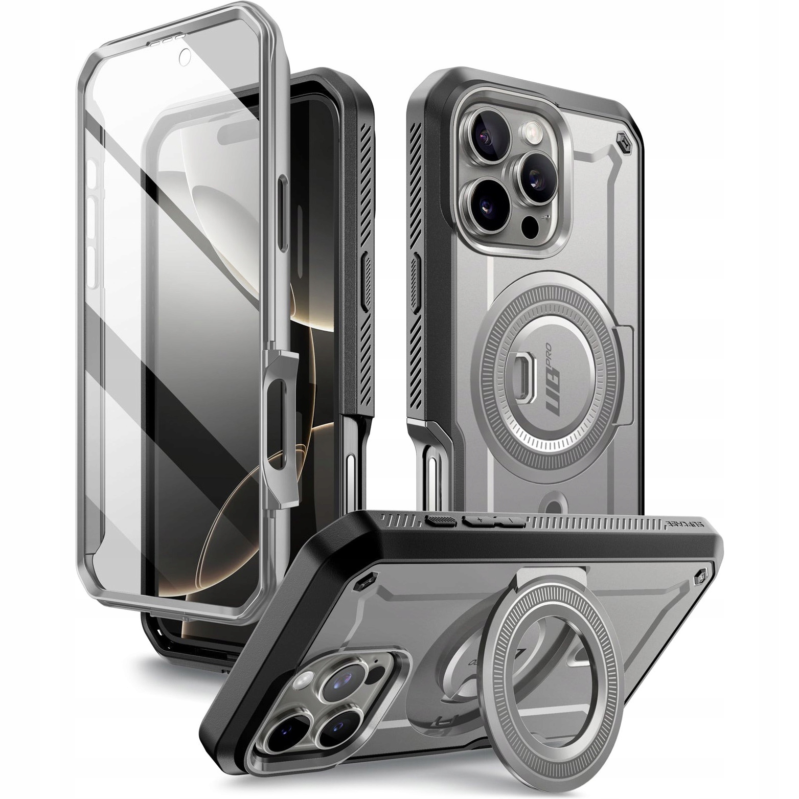 Pouzdro pancéřové Supcase pro iPhone 16 Pro, ochranné, hybridní, pro MagSafe