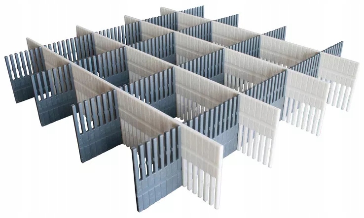 

Przegródki Do Szuflad Purvario System 8 szt