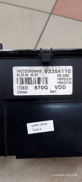 dials 1T0920870G TOURAN 03