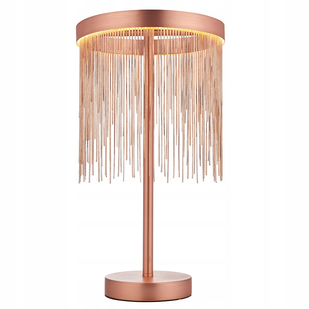 Endon Stolová Led lampa 9W Zelma brúsená medená IP20