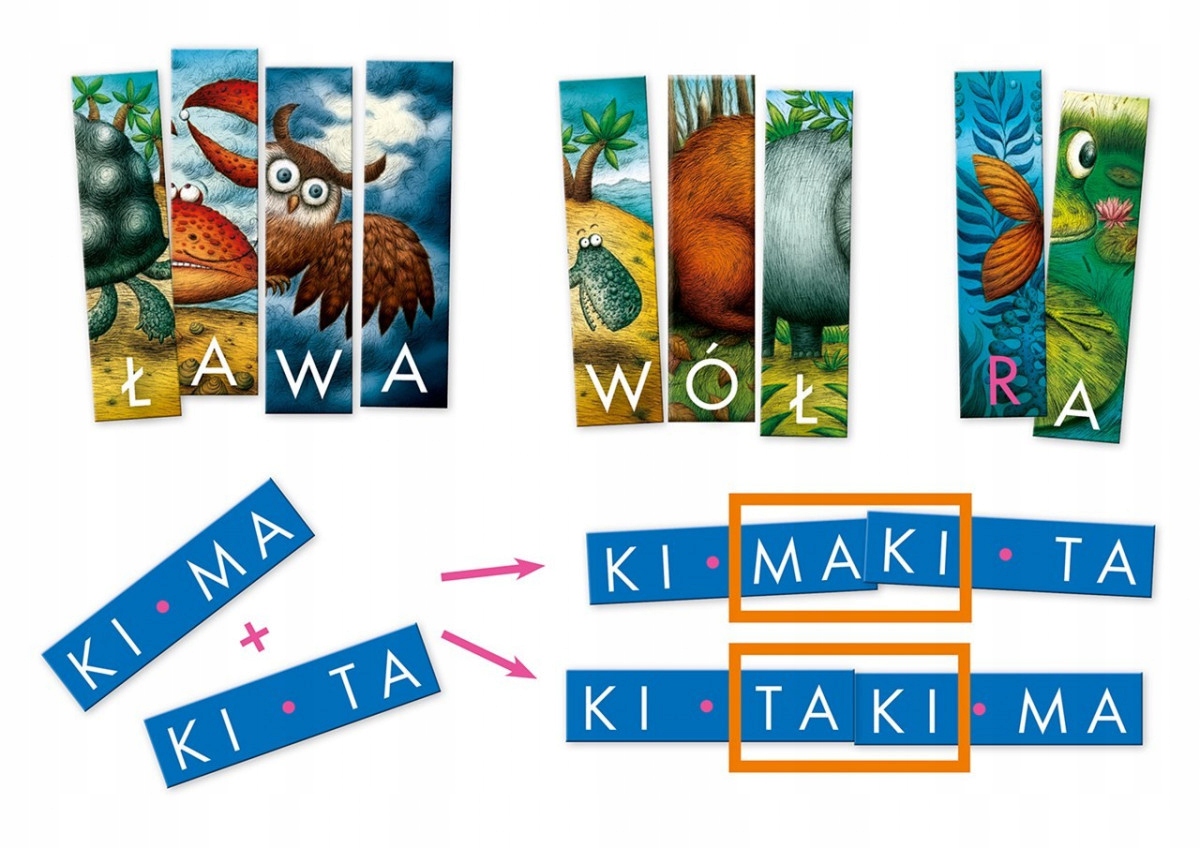 Gra do Nauki Czytania dla Dzieci Rozwijająca TANIO EAN (GTIN) 5905320101565