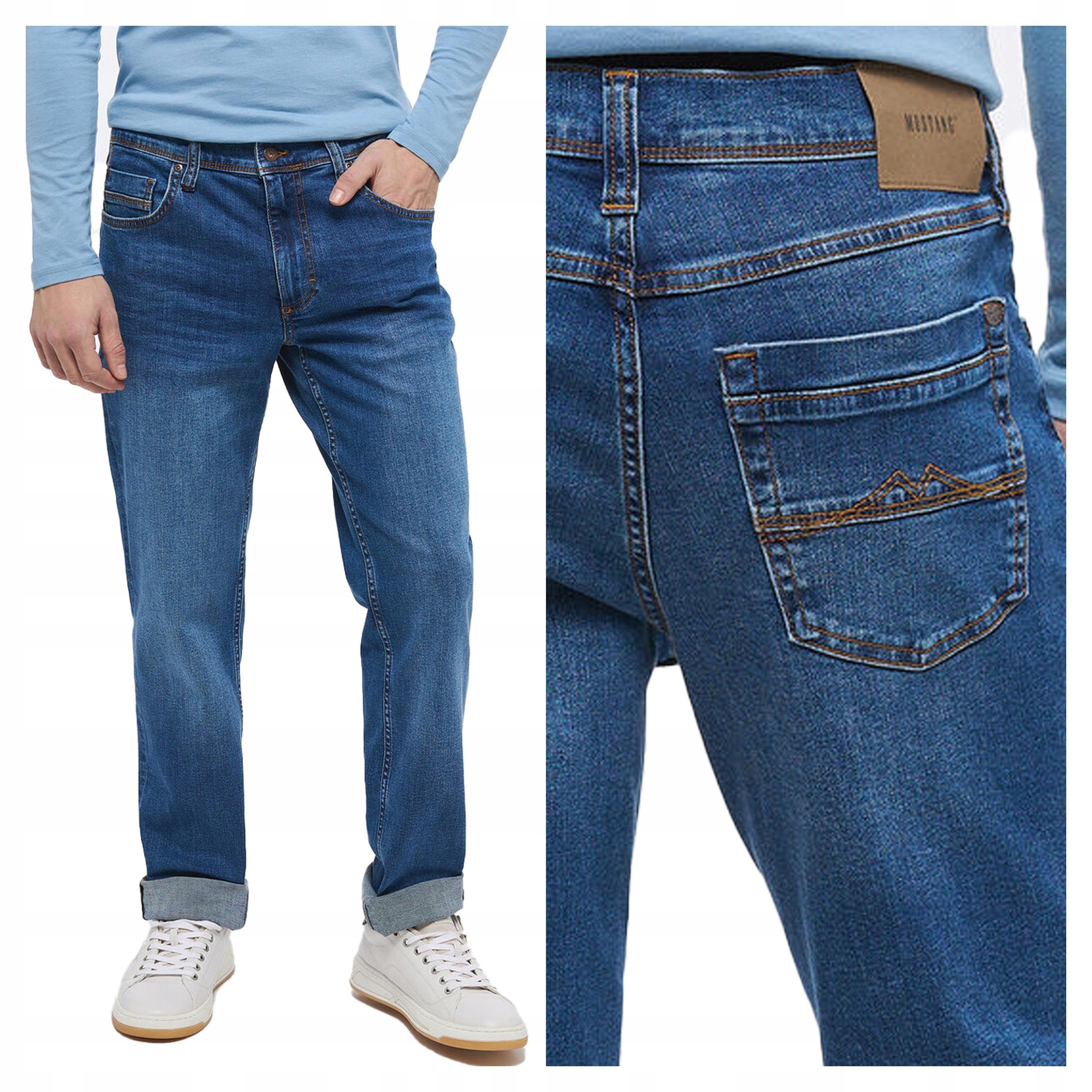 Pánské přiléhavé džínové kalhoty Mustang Washington straight 36/32