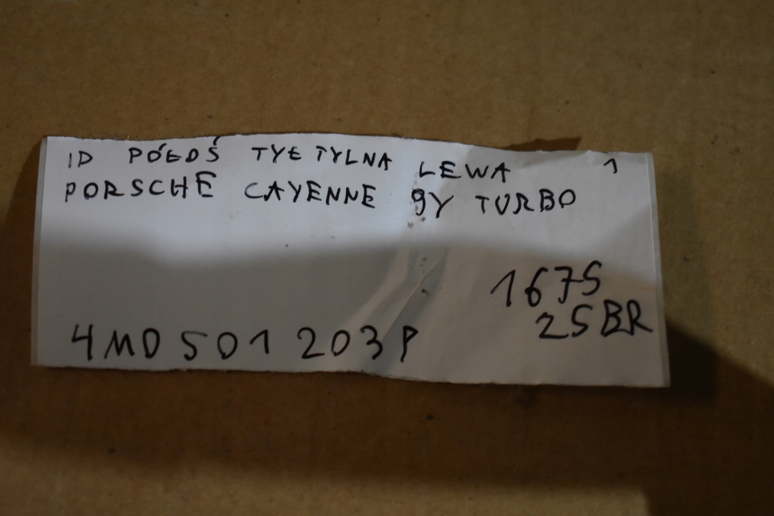 IDEALNA semi-axis rear part rear left PORSCHE CAYENNE 9Y TURBO 1