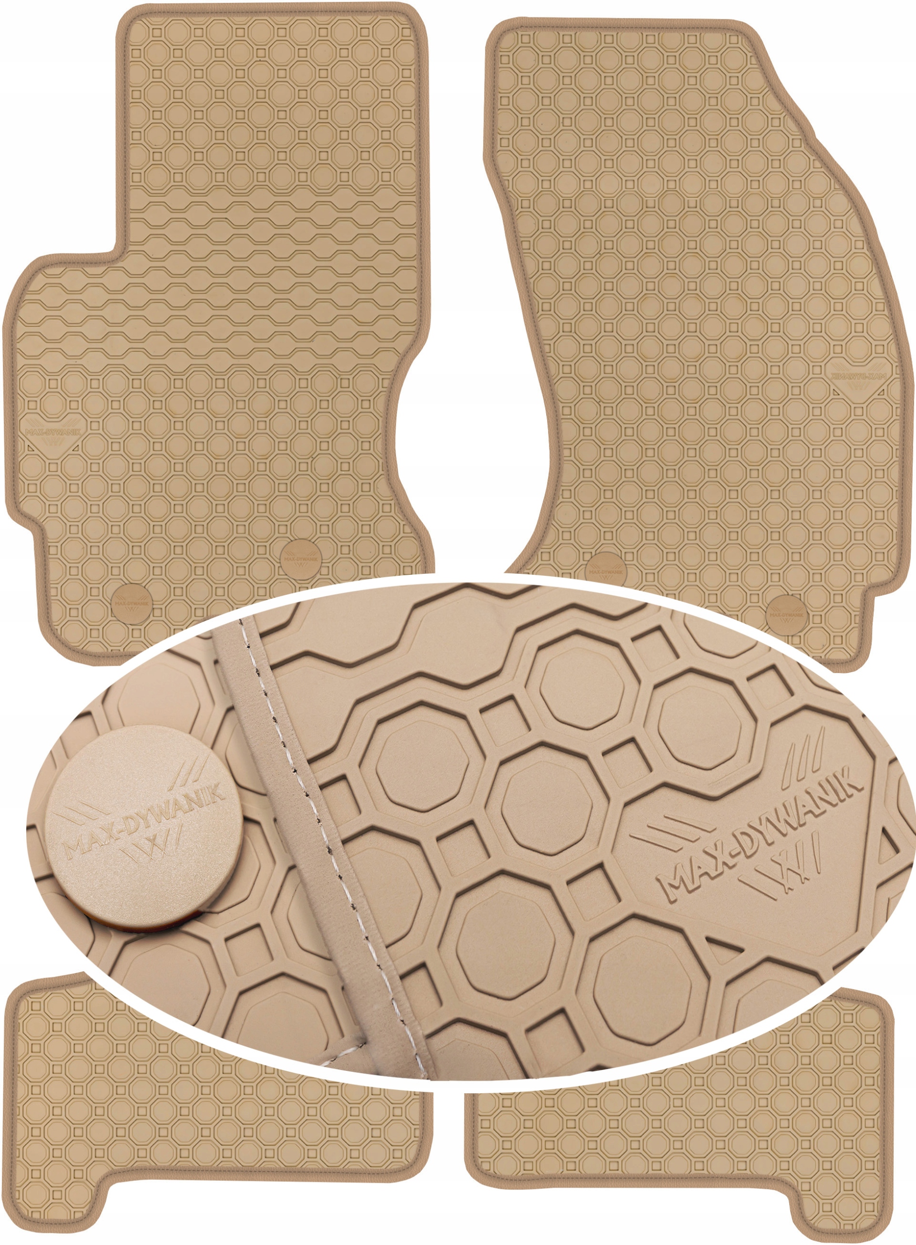 Jaguar X-Type 2001-2009 Gumové rohože PrimeLiner