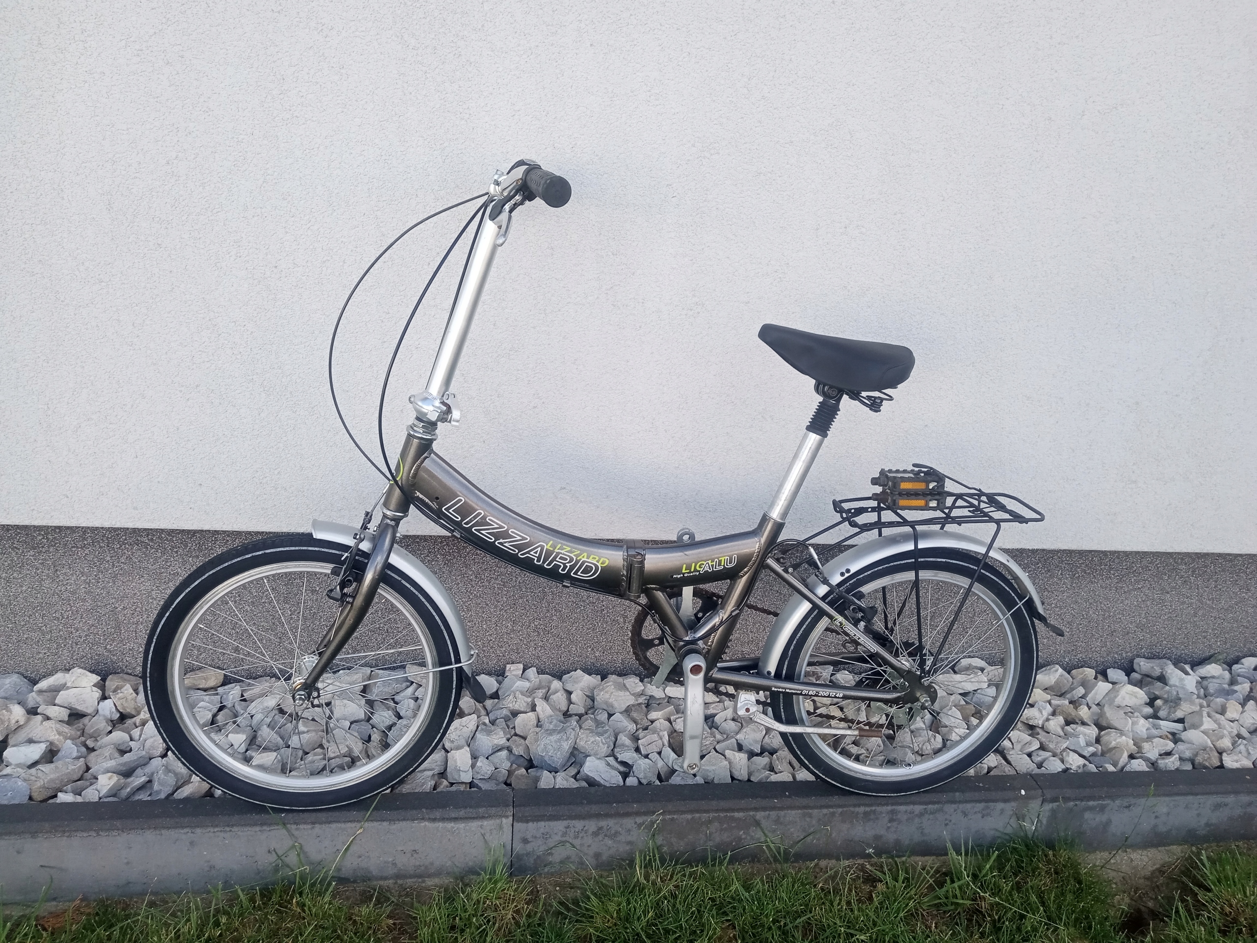 ALUMINIOWY ROWER SKŁADAK LIZARD 20 KOŁA 6 BIEGÓW Kod producenta 1019