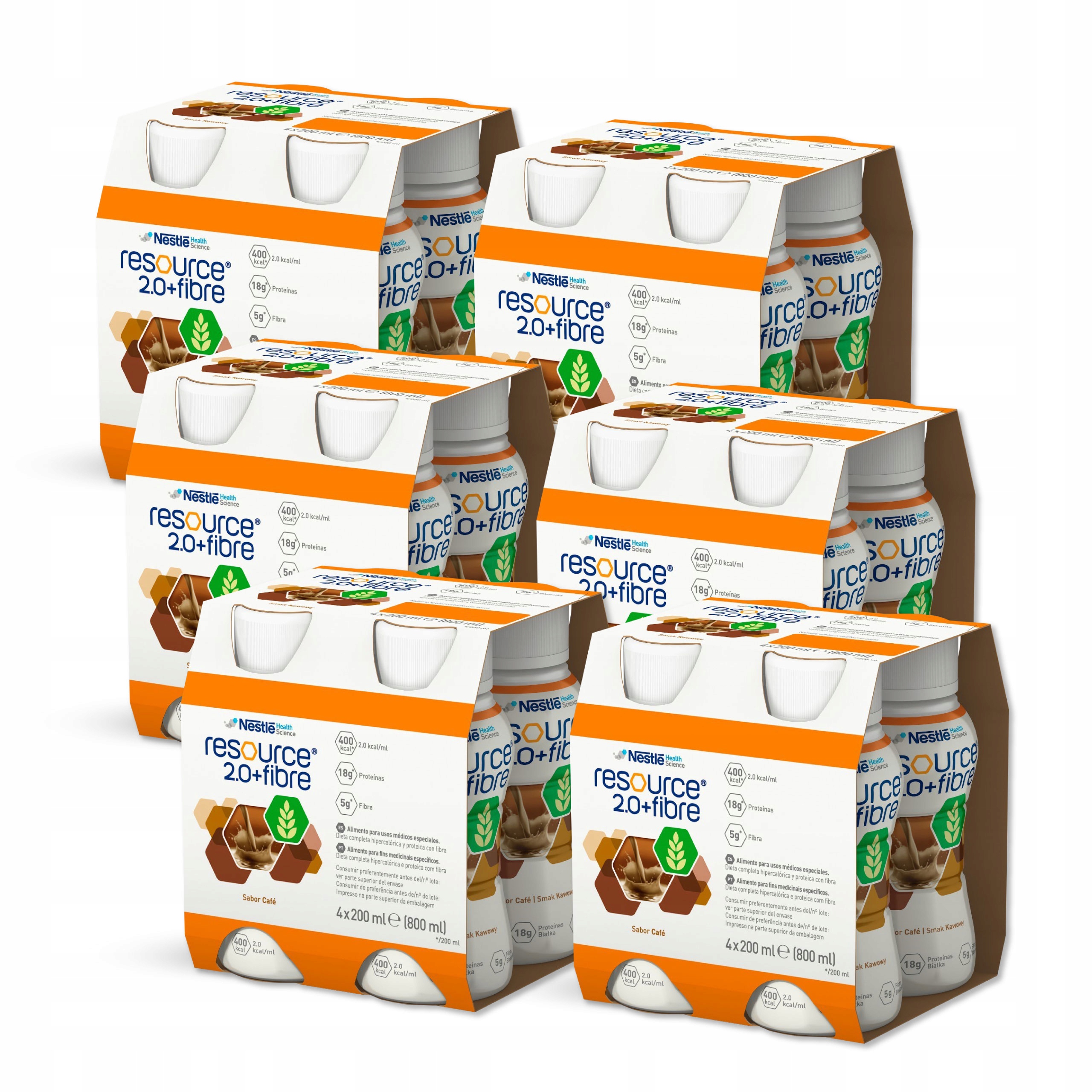 Nestle Resource 2.0 Fibre drink kawowy 24 x 200 ml