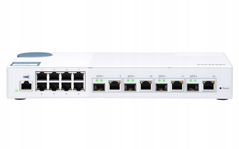 QSW-M408 8x1Gbps 4x10G Sfp RJ-45 Vlan QoS