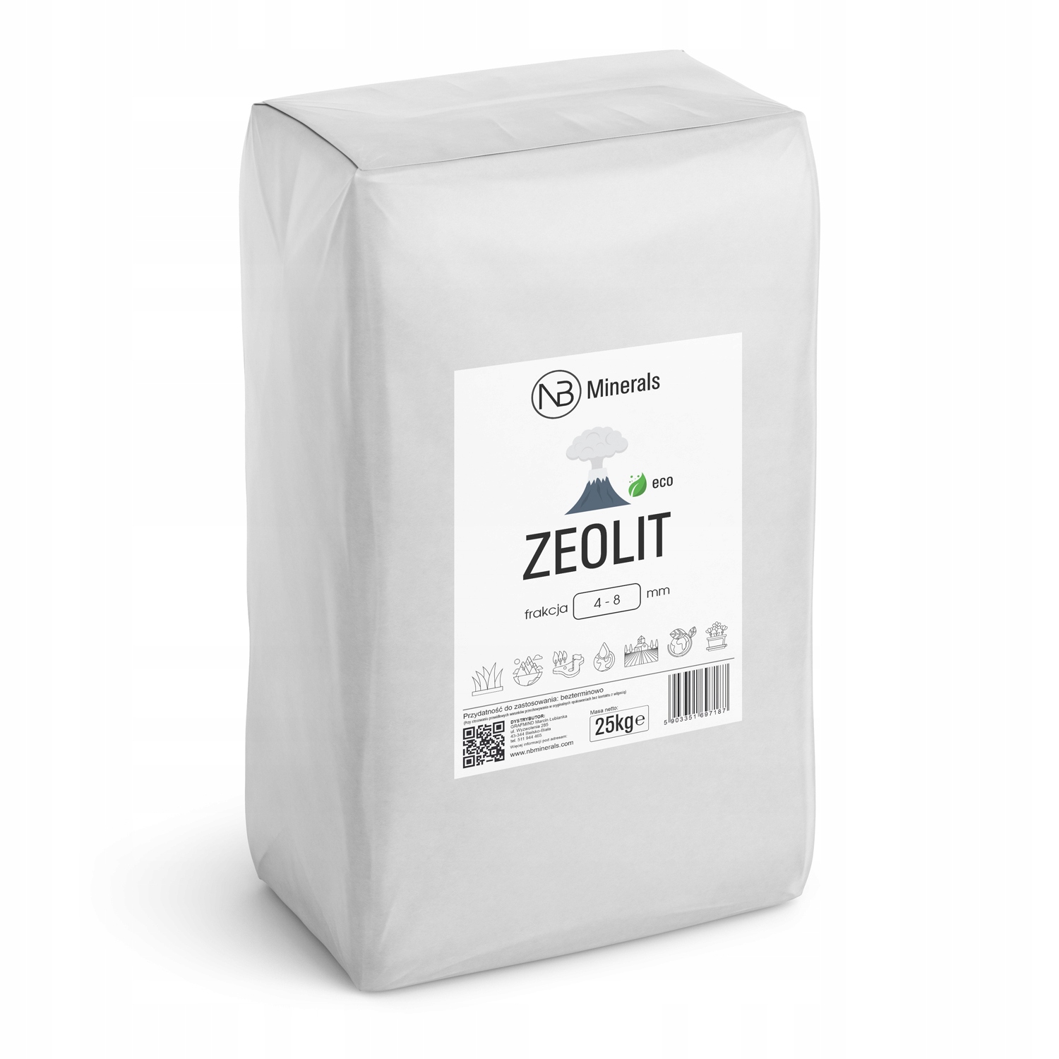 

Kamień ozdobny do donic akwarium Zeolit 4-8mm 25kg
