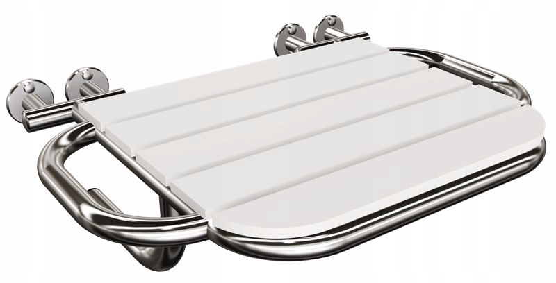 Krzesło siedzisko prysznicowe składane z uchwytami