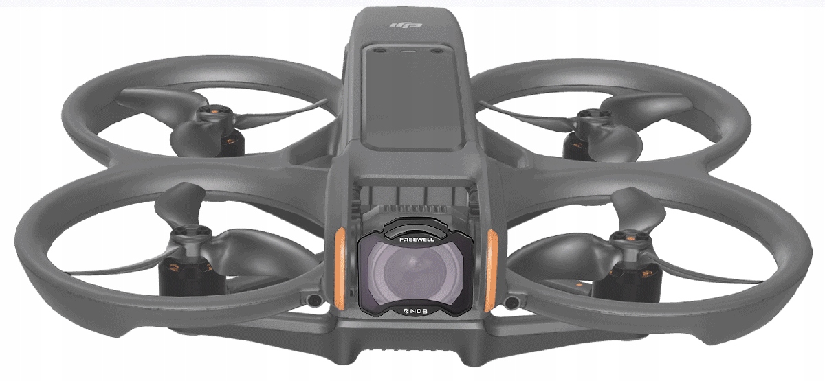FREEWELL ZESTAW 4 FILTRÓW SZARYCH ND8/16/32/64 DO DRONA DJI AVATA 2 + ETUI Marka FREEWELL