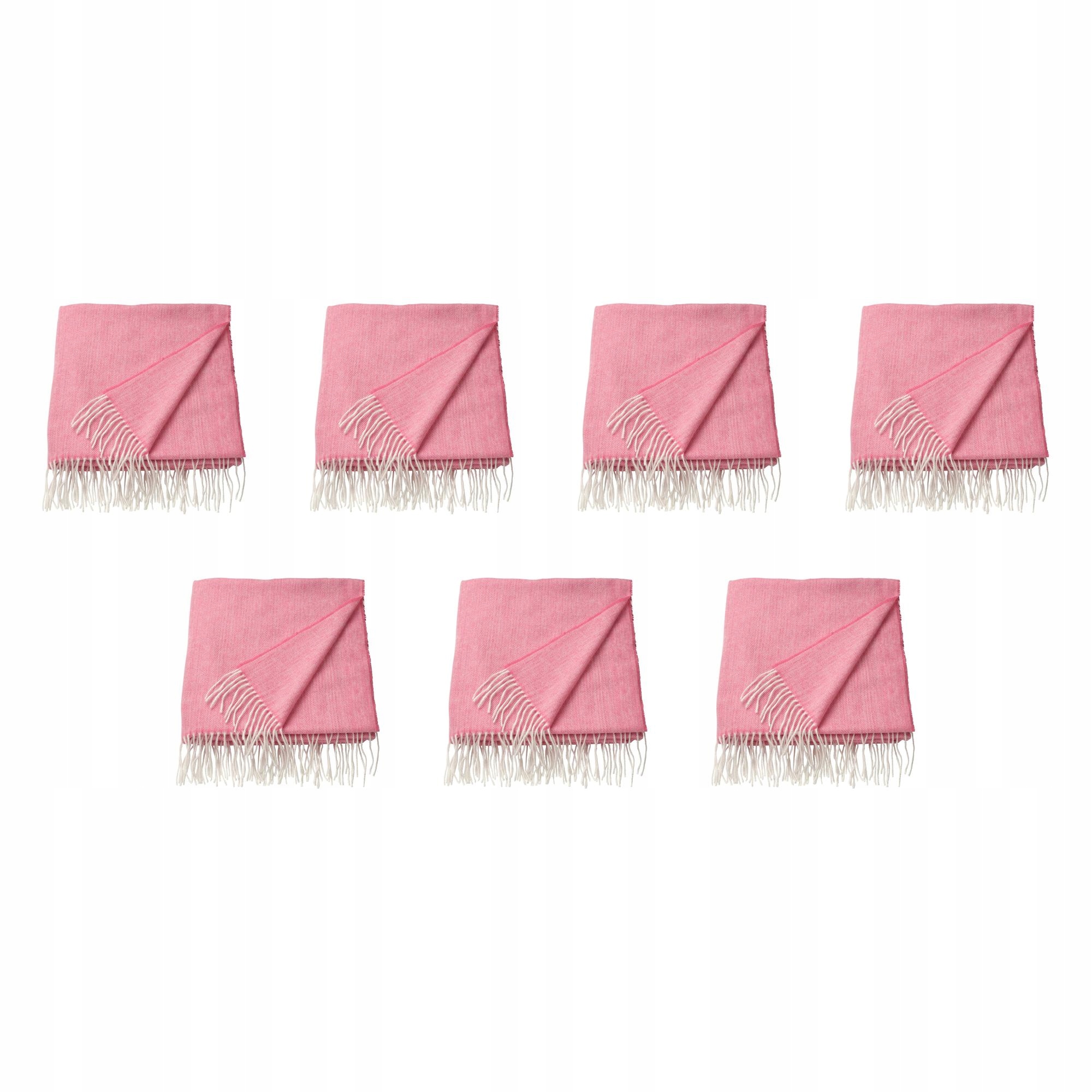 7 ks Holmvi Pled růžový 120 x 160 cm