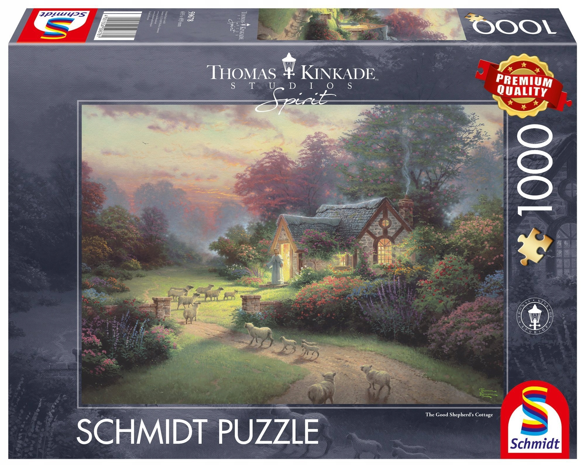 

Pq Puzzle 1000 Kinkade Chatka Dobrego Pasterza