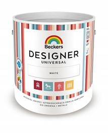 

Beckers Emalia Designer Universal White 2,5L Biała