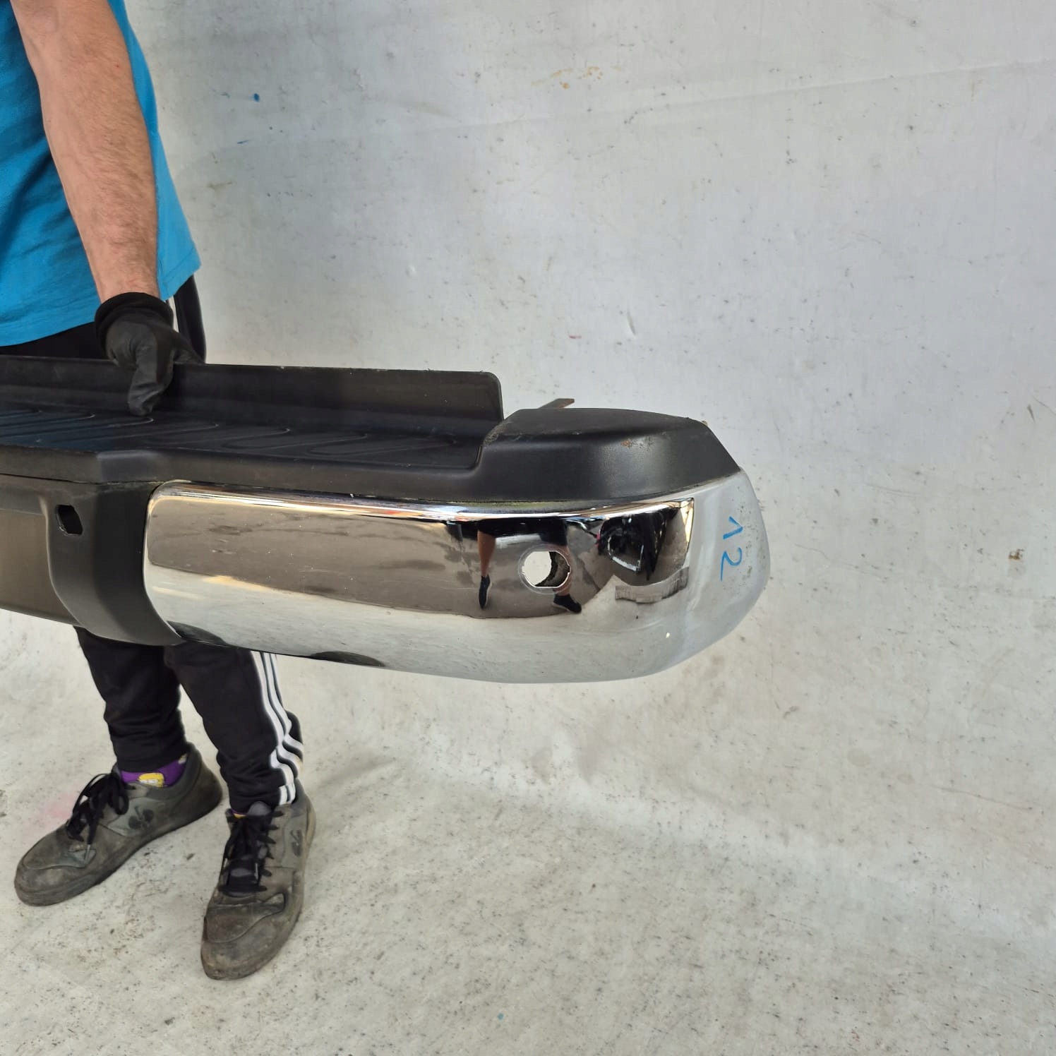 NISSAN NAVARA NP300 IV 14- bumper rear part rear PDC
