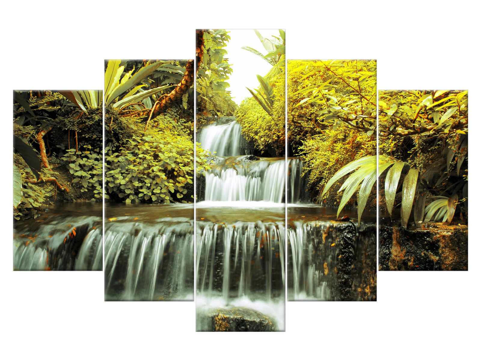 

Obraz Wodospad 150x100 Drzewo 2538A_5G do salonu
