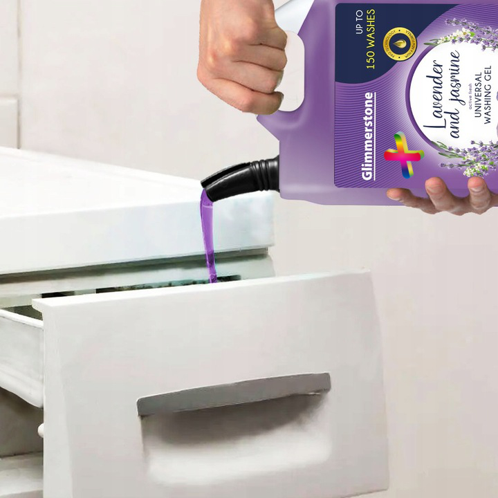 PŁYN ŻEL DO PRANIA UNIWERSALNY LAWENDA i JAŚMIN 5L 150 PRAŃ BEST4TECH Kod producenta 11318