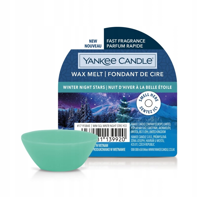 

Winter Night Stars wosk Yankee Candle