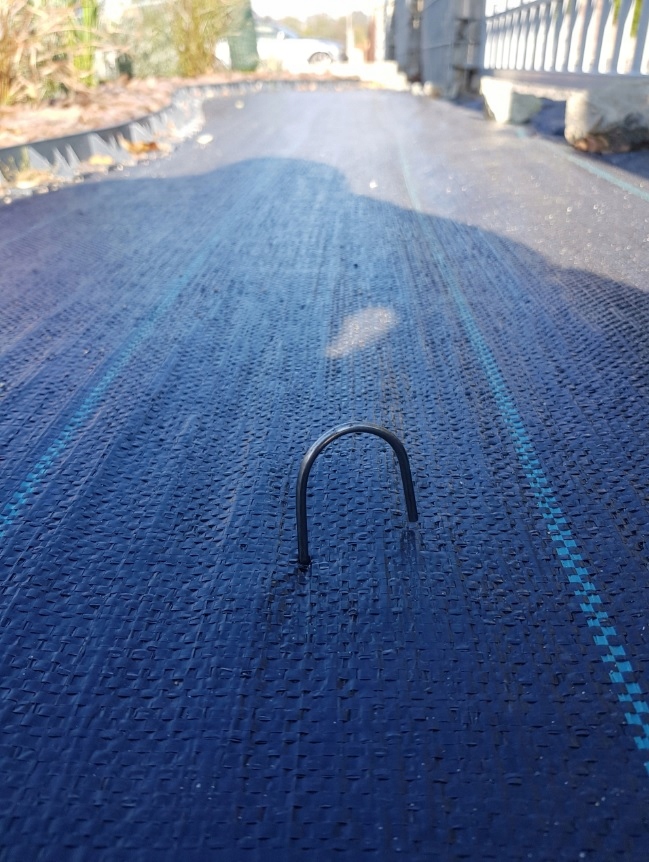 METALOWE SZPILKI KOŁKI KOTWY STALOWE DO MOCOWANIA AGROWŁÓKNINY AGROTKANINY Producent LeoBye