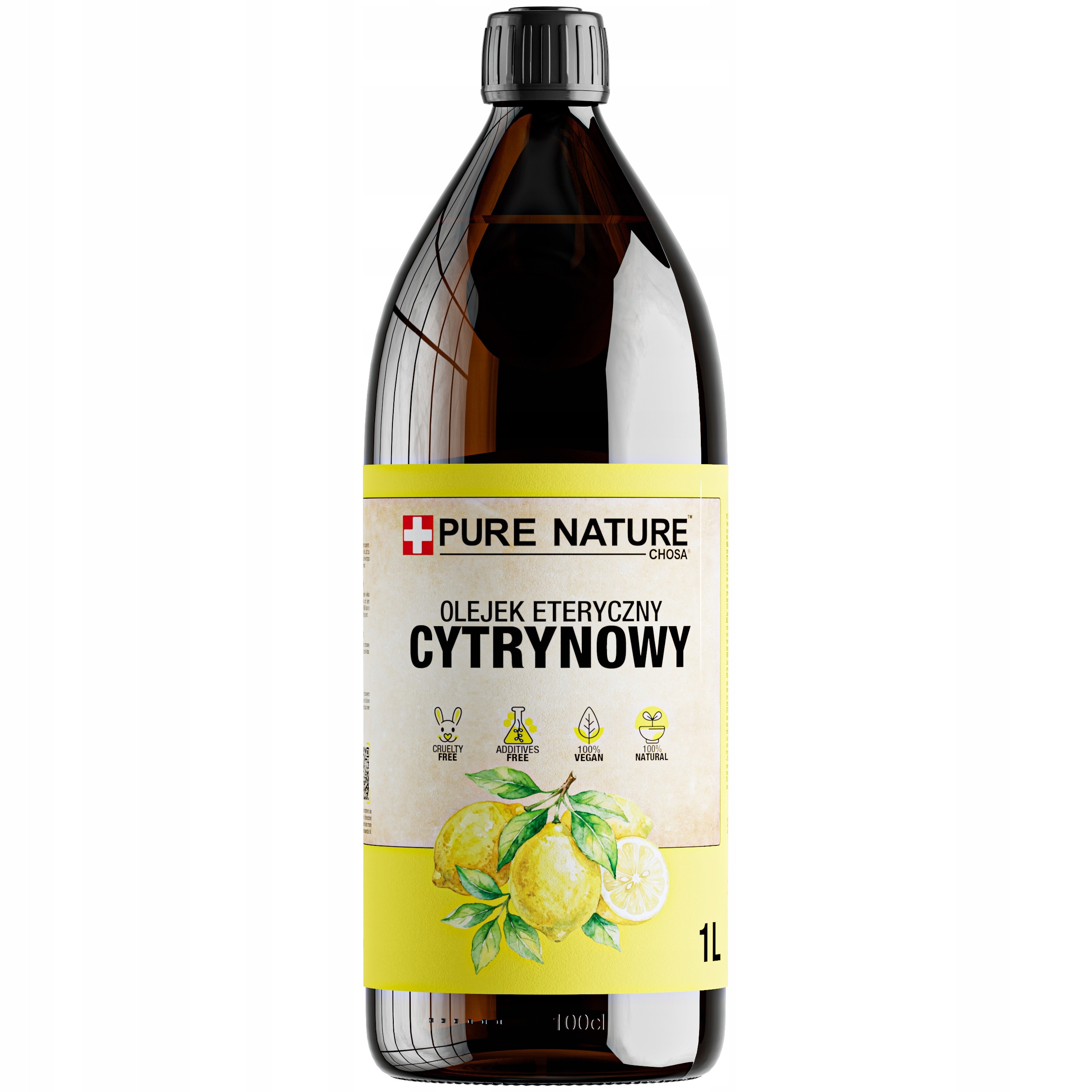 Olejek Eteryczny Cytrynowy Naturalny Energetyzujący Bez Dodatków 1000ml 1L