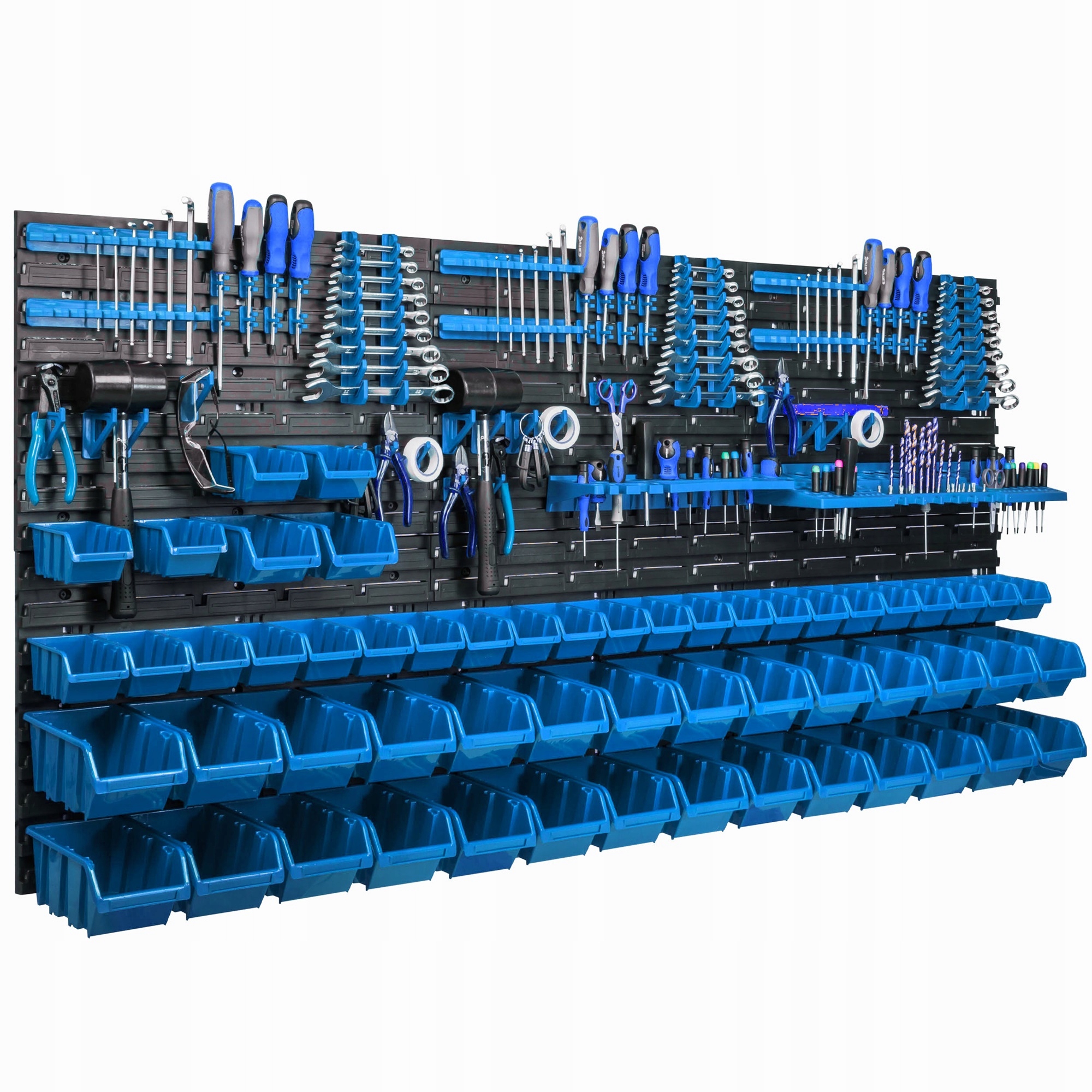 Dílenská tabule na nářadí 173 x 78 cm, stěna