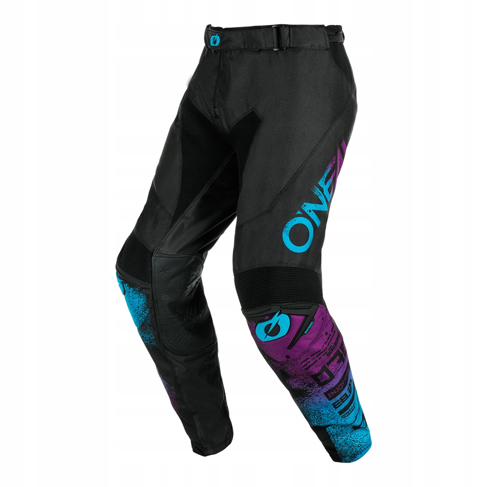 Spodnie O'Neal Mayhem Scarz black/blue 42