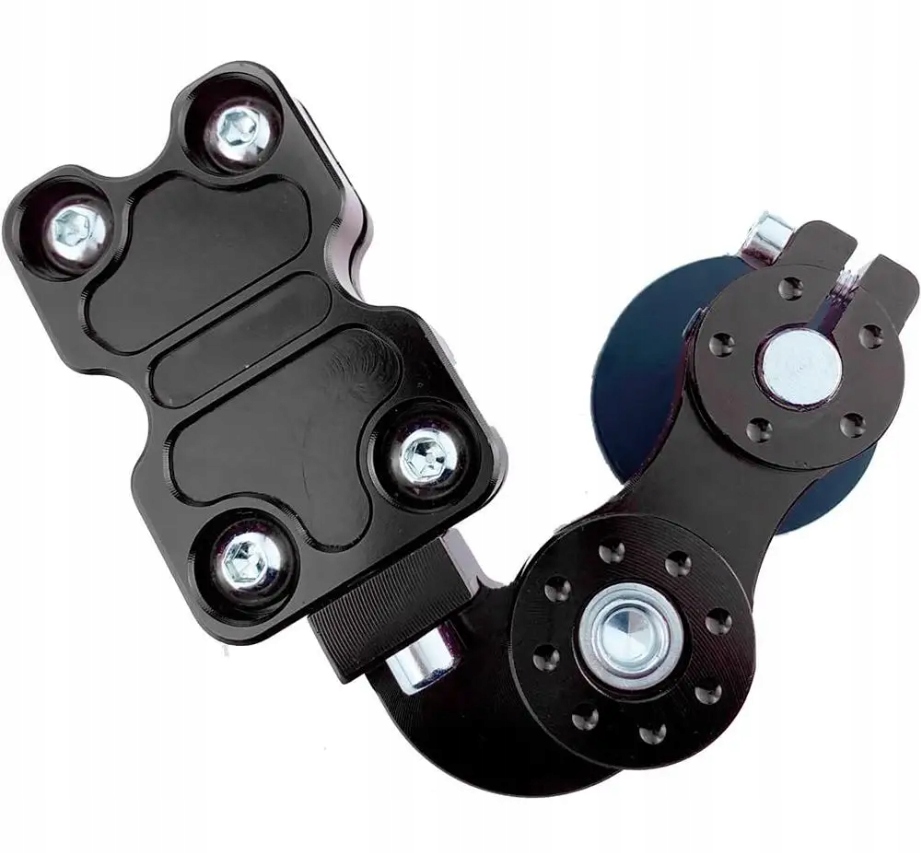 NAPINACZ ŁAŃCUCHA DO MOTOCYKLA PROWADNICA ŚLIZG ROLKA CNC CZERWONY Numery katalogowe zamienników NŁJCS13070