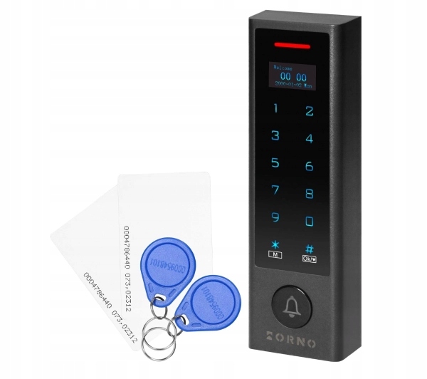 Zamek Orno szyfrowy OR-ZS-831 ekran Oled Wi-Fi IP68 Tuya Smart