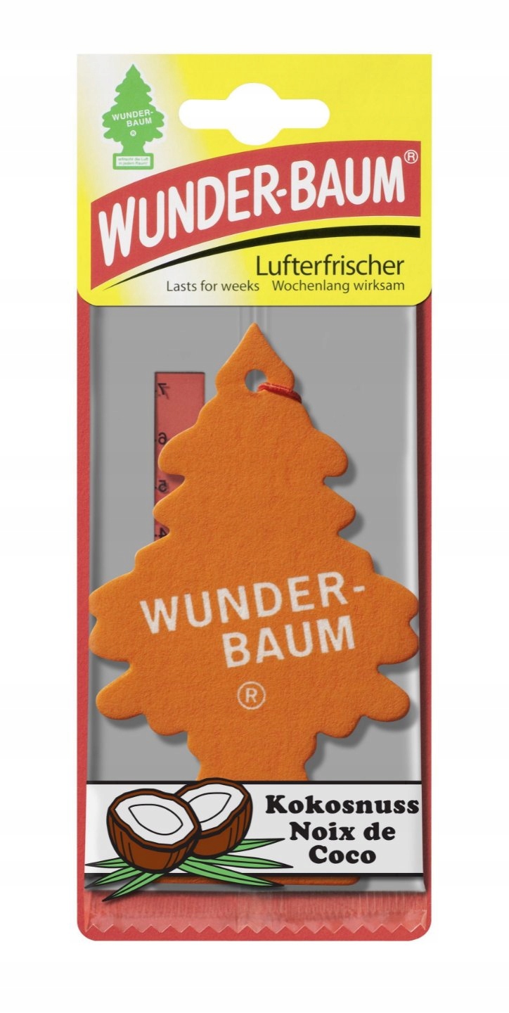 Wunderbaum® Kokosnuss - Original Auto Duftbaum