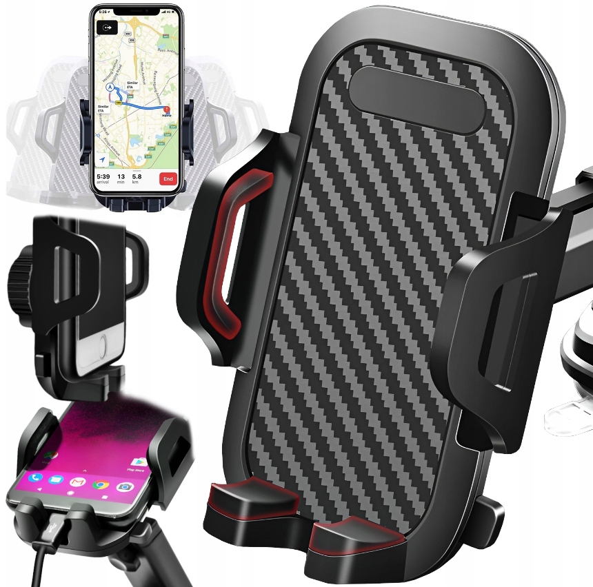 UCHWYT SAMOCHODOWY NA TELEFON PRZYSSAWKA Rodzaj do telefonów