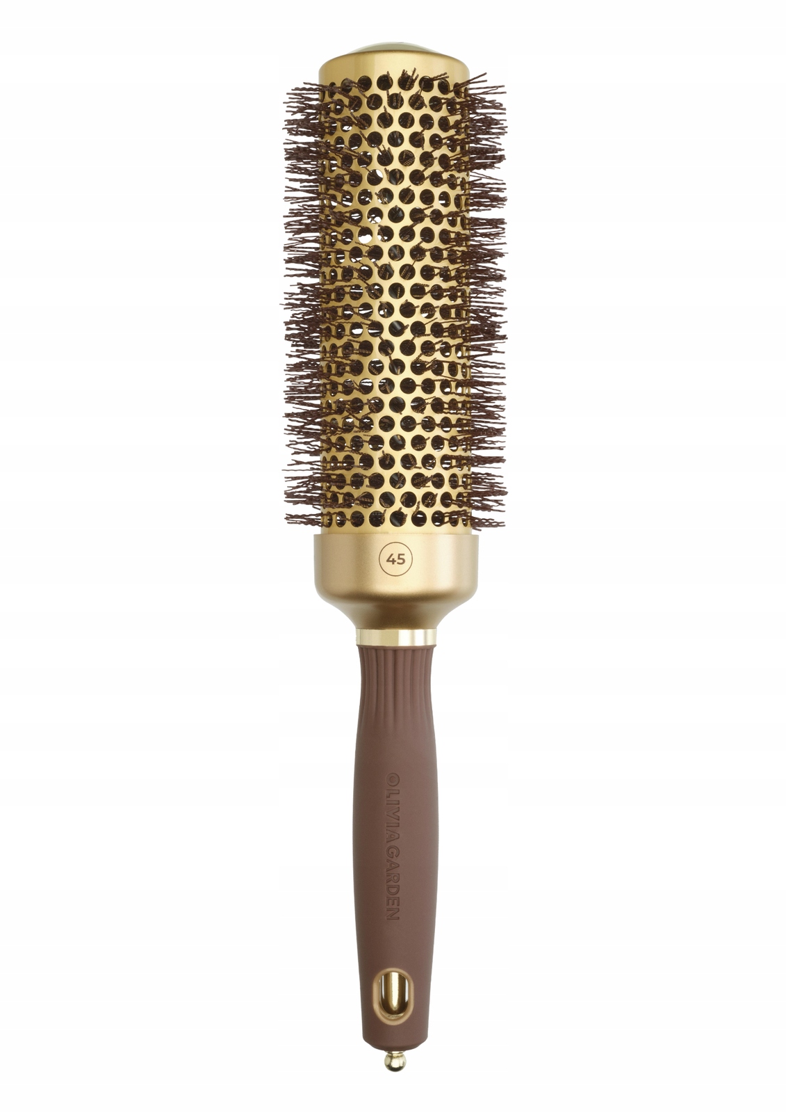 Olivia Garden Expert Blowout Speed XL Gold & Brown ceramiczna szczotka 45mm