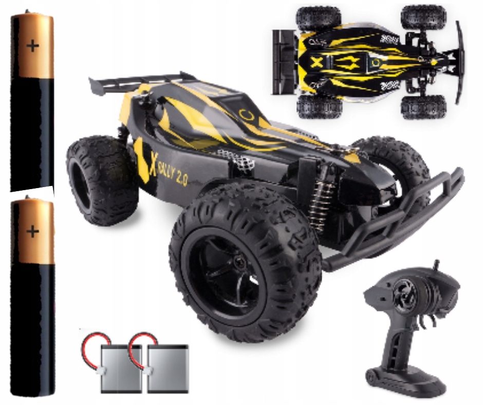 Samochód zdalnie sterowany OVERMAX X-RALLY RC DUŻY