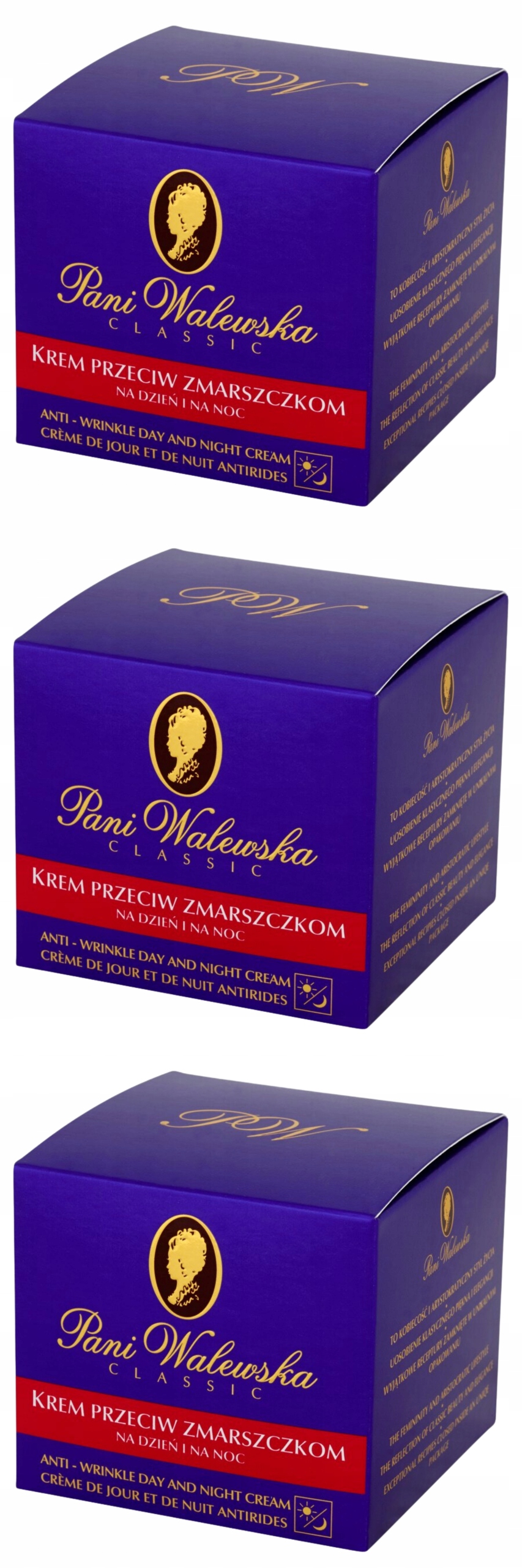 Pani Walewska Protivráskový krém 3x50 ml