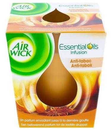 

Air Wick świeczka zapachowa Anti Tabak pomarańcz