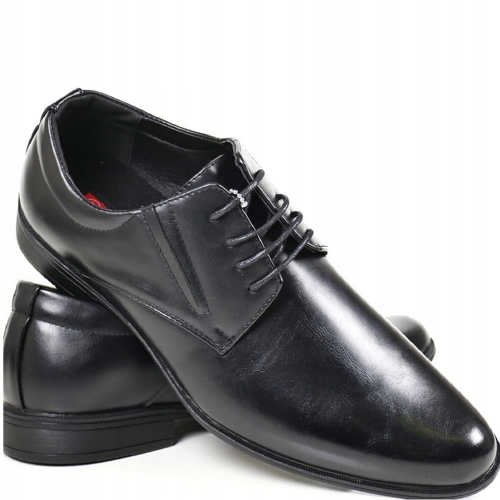 Černé Klasické Elegantní Polobotky Casual Boty Pro Muže 44
