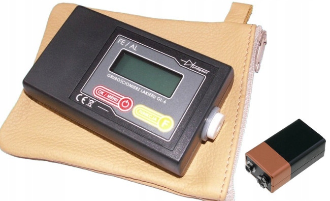 Вимірювач товщини покриття GL6 + батарея GW12m