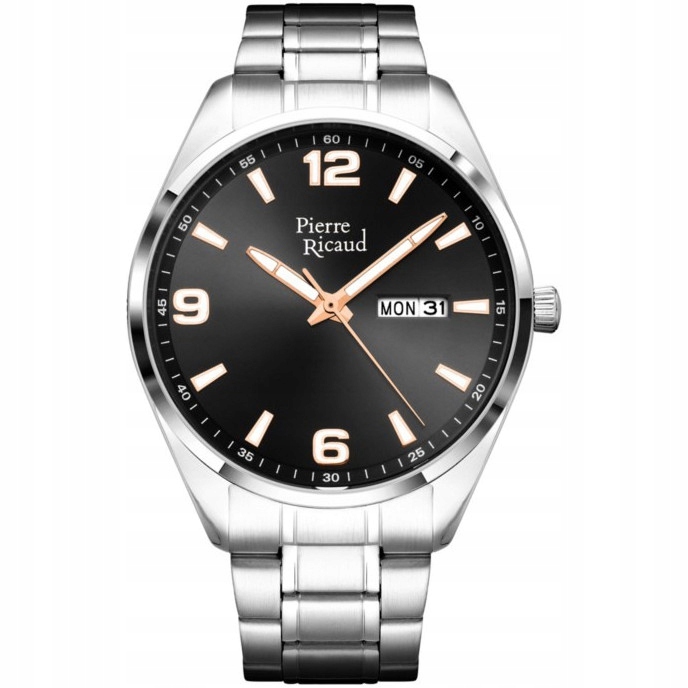 Pánské Hodinky Pierre Ricaud P91107.51R7Q stříbrné, náramek