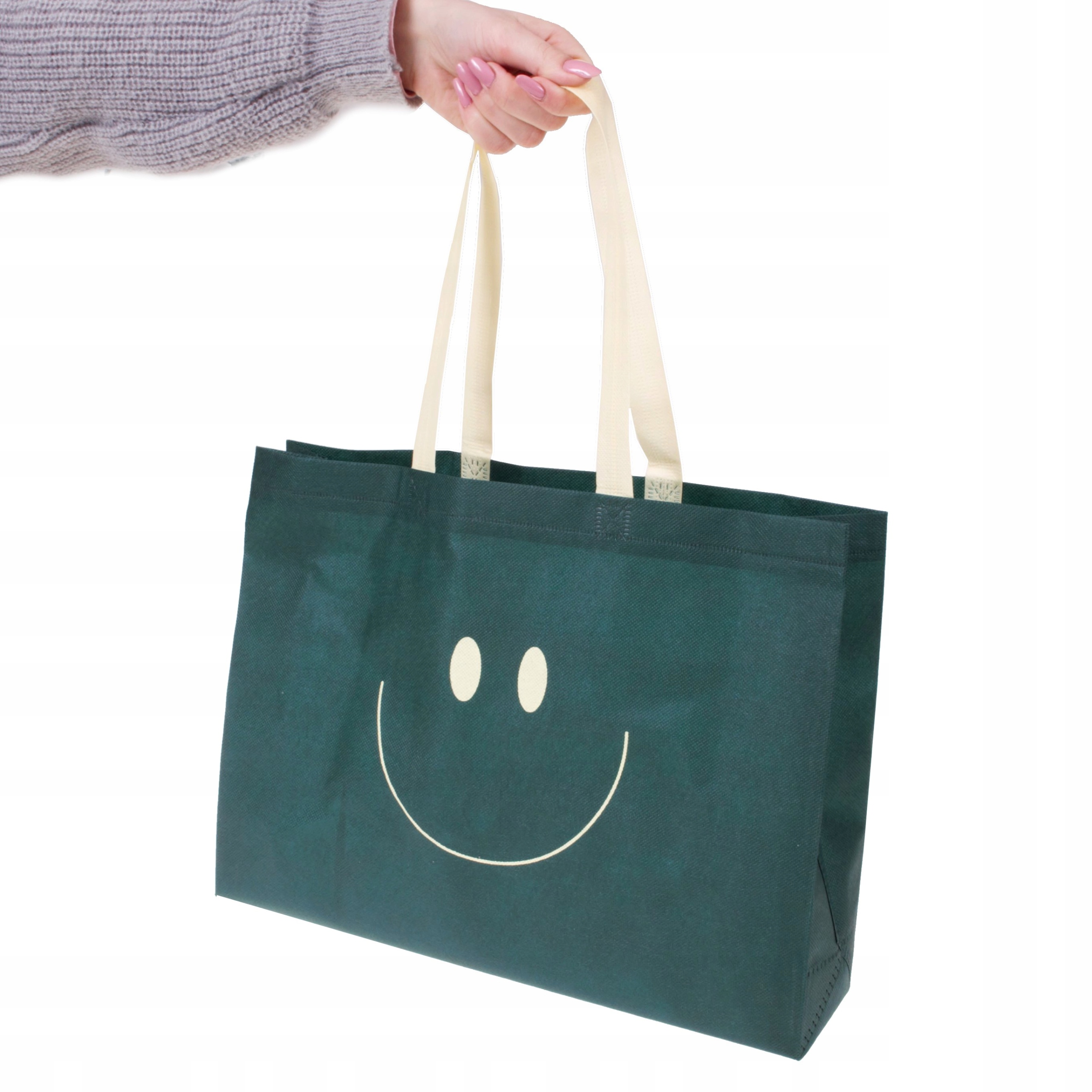 TORBA NA ZAKUPY EKOLOGICZNA WIELORAZOWA WŁÓKNINA Rodzaj torba