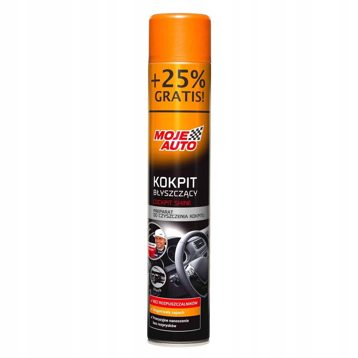 

Moje Auto preparat do czysz kokpitu 750ml Black