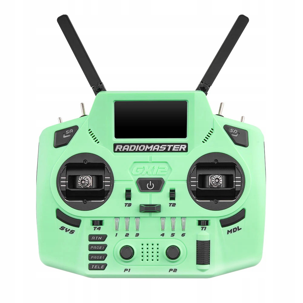 RadioMaster GX12 Crush Edition vysílač Elrs 2.4GHz 900MHz M2 zelený