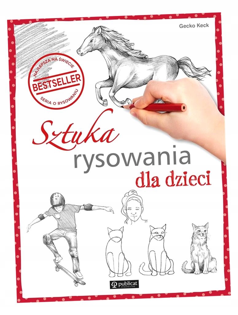SZTUKA RYSOWANIA DLA DZIECI KECK GECKO