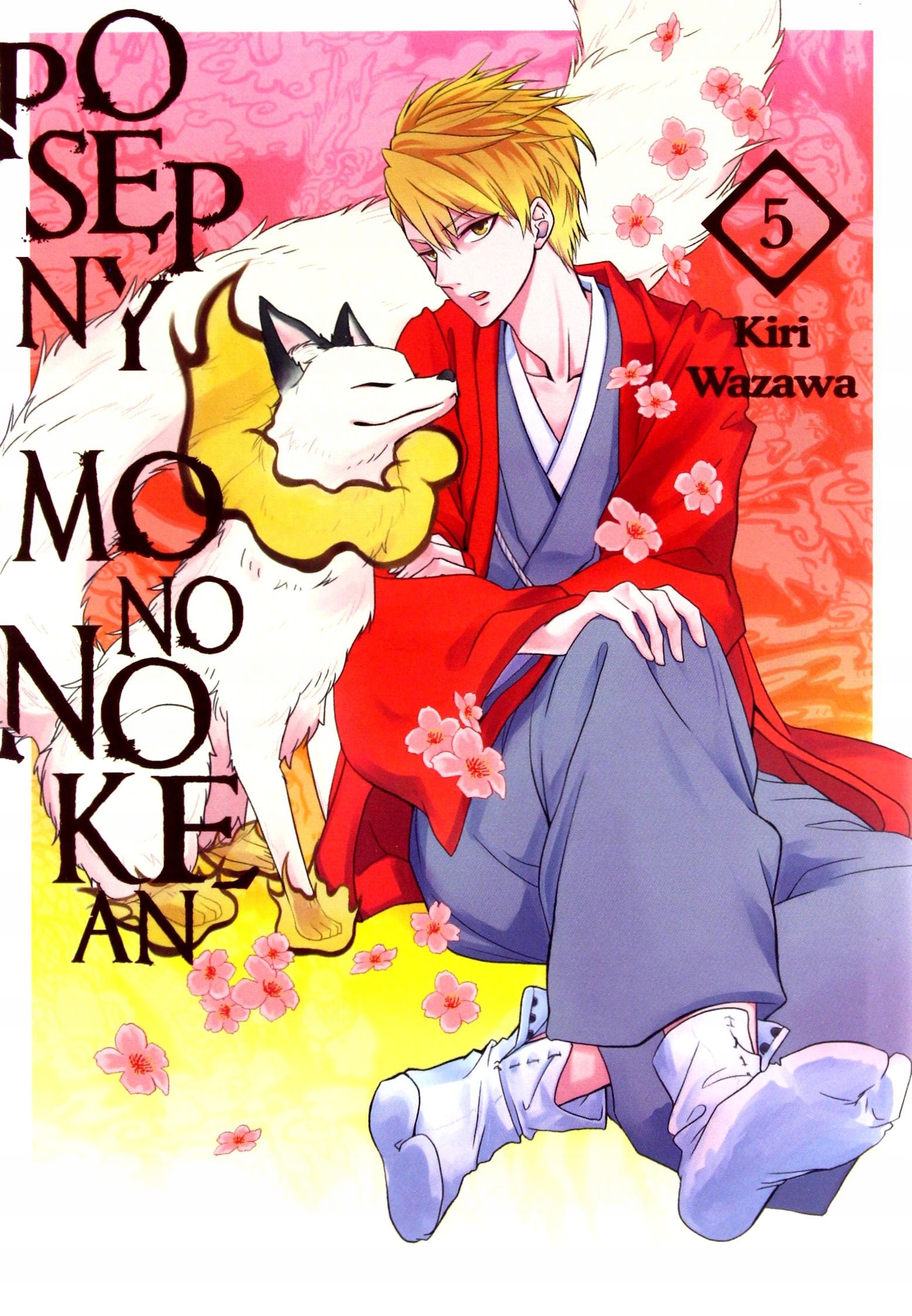 Posępny Mononokean (tom 5) Kiri Wazawa (komiks)