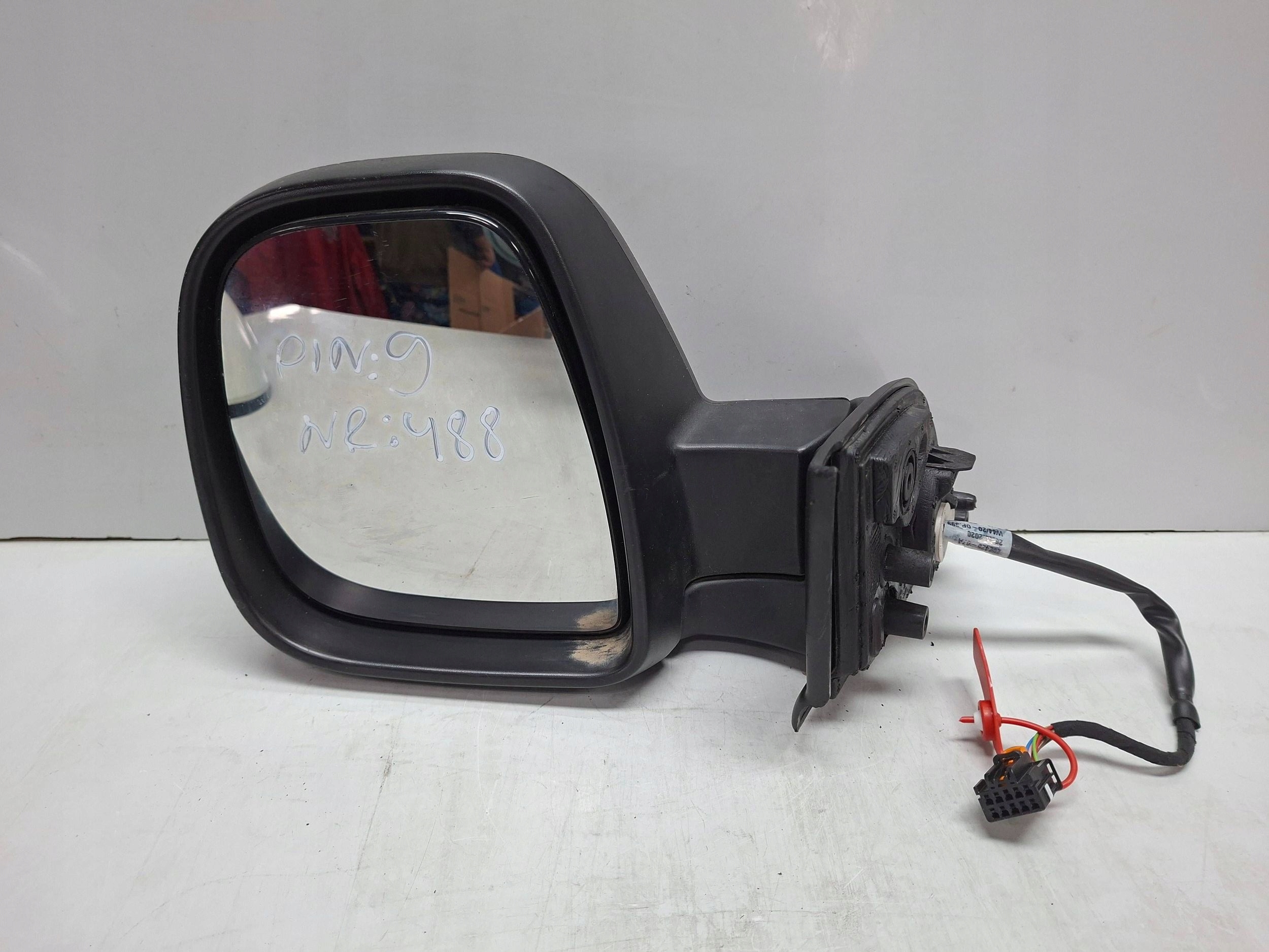 mirror exterior left 262425-07A PEUGEOT PARTNER IV RIFTER 9 PIN 2018
