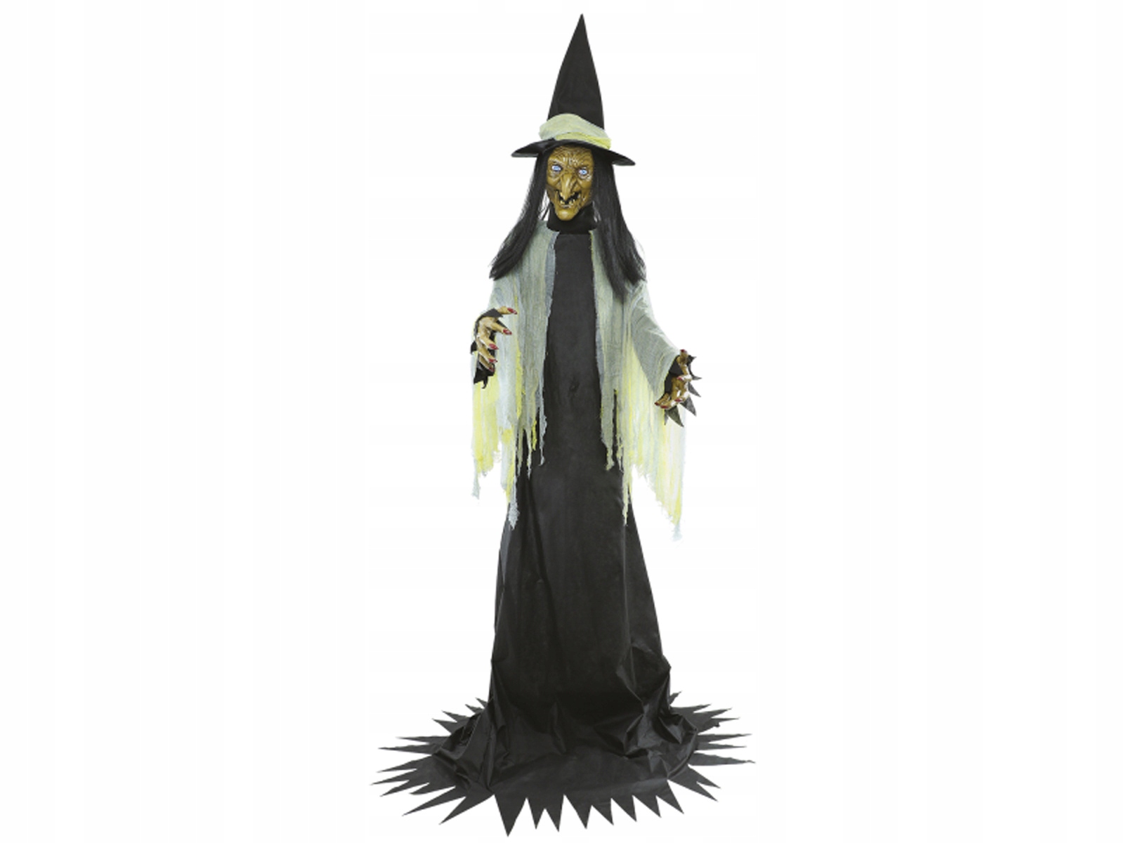 Dekorácia Čarodejnica Stojaca čarodejnica 353 cm Halloween