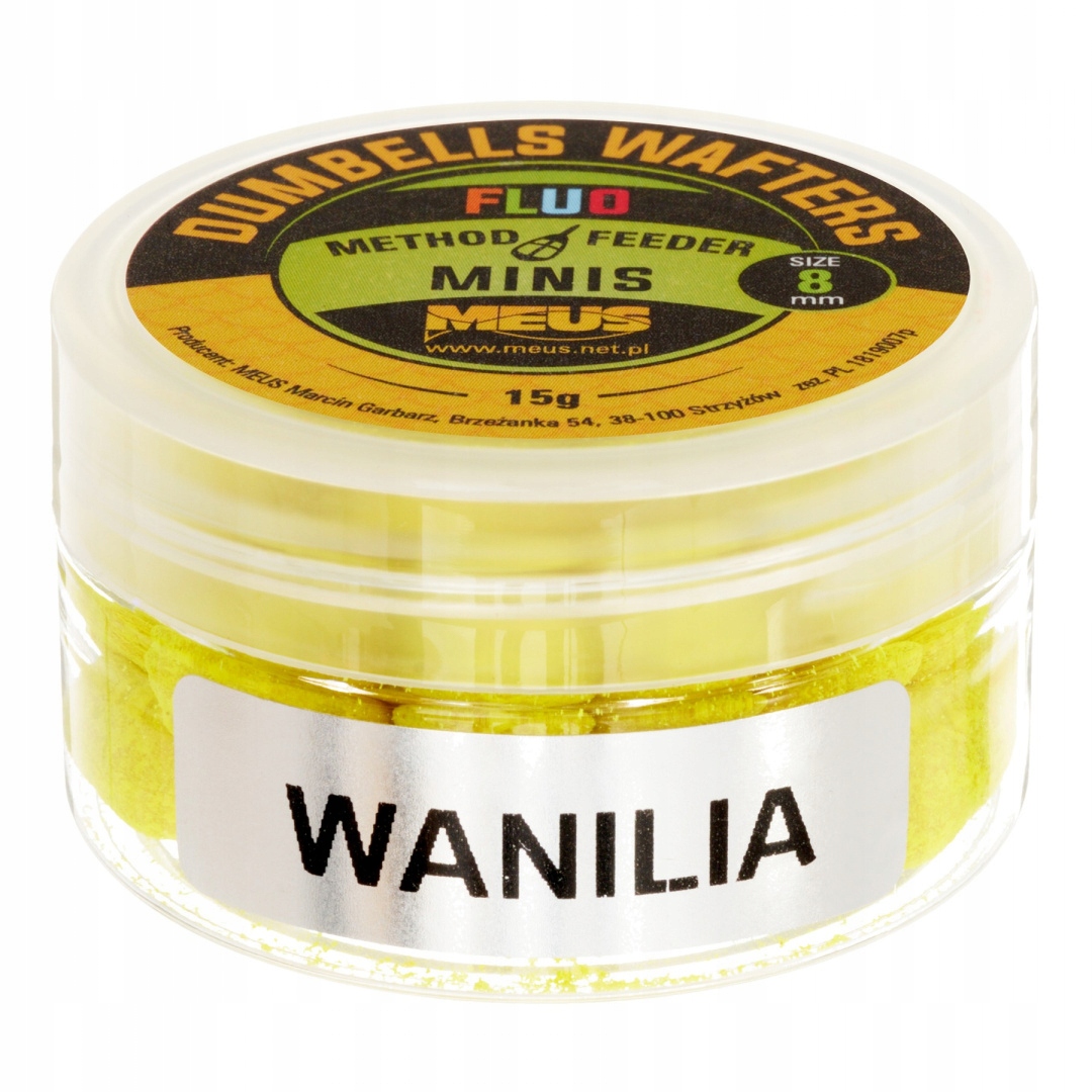 Meus Dumbells Fluo Wafters 8MM Wanilia Minis