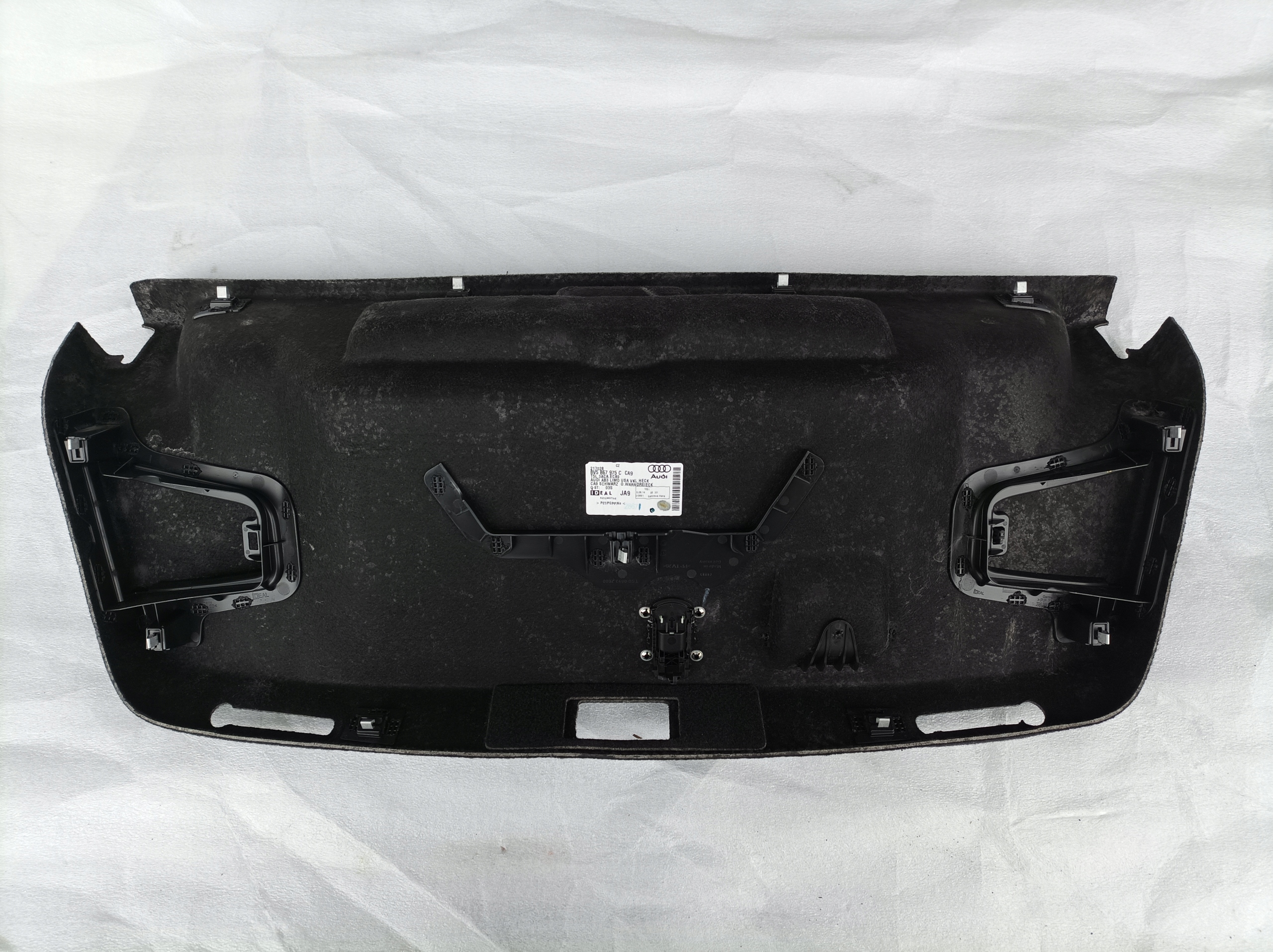 upholstery bonnet boot AUDI A3 S3 8V sedan