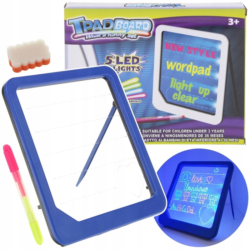 

Tablica Przezroczysta Podświetlana Led Rysuj Maluj