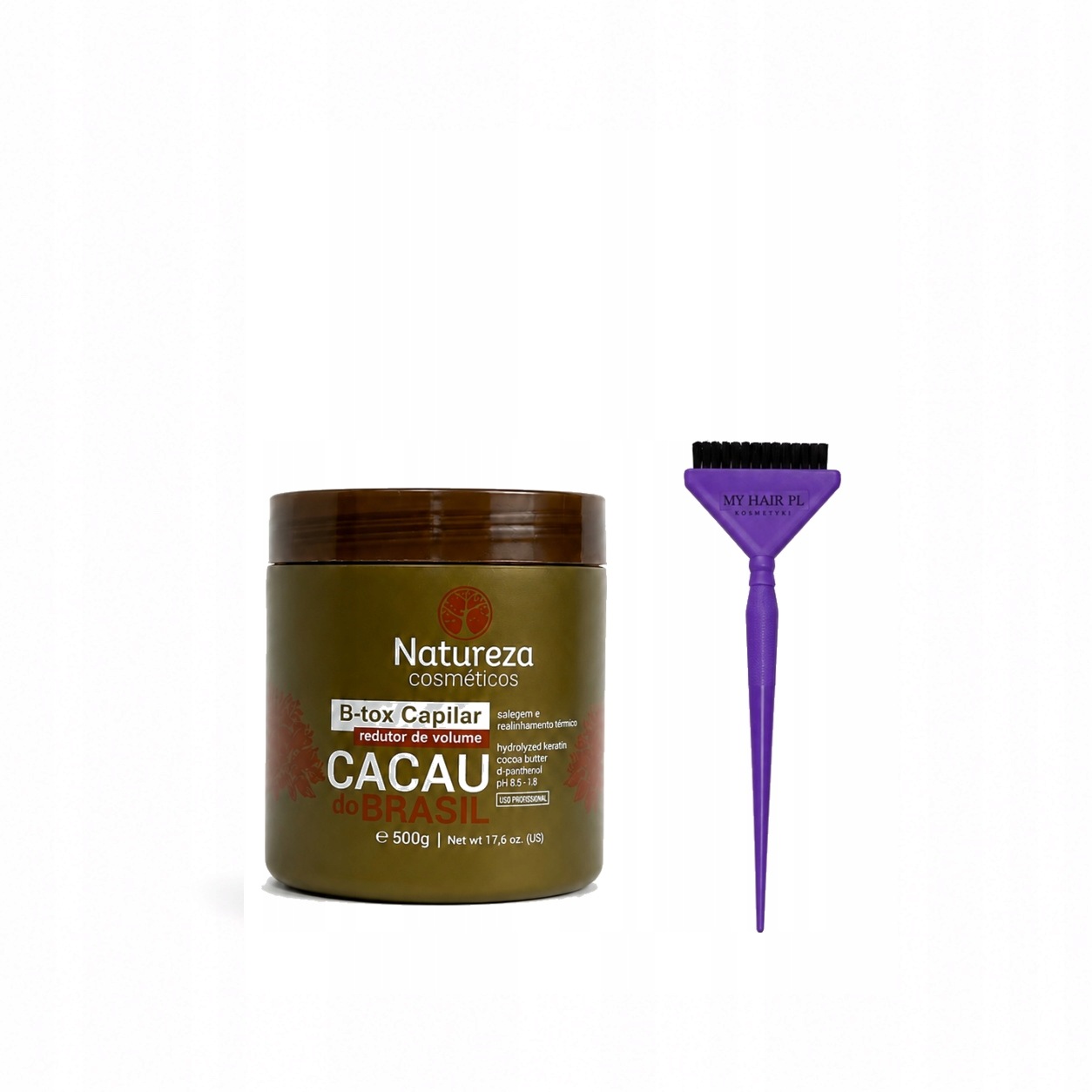 Botoxx Na Vlasy Natureza Cacau 500 G Botoks Keratin Nanoplastia